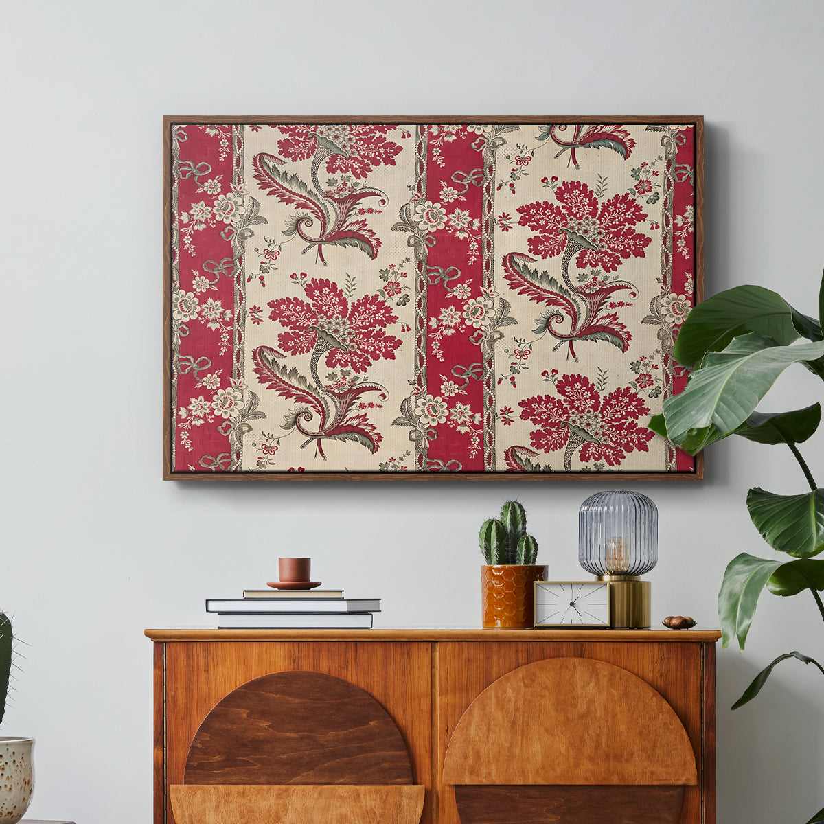 The Flowering Cornucopia (La Corne Fleurie), c. 1789-1850 - Floater Framed Canvas Print