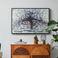 Horizontal Tree, 1912 - Floater Framed Canvas Print