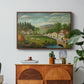 Pastoral Landscape with Stream, Fisherman and Strollers, 1875-1880 - Floater Framed Canvas Print