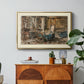 Cabinet de Flaubert à Croisset, 1874 - Floater Framed Canvas Print