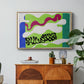 The Lagoon (Le lagon), from Jazz, 1947 - Floater Framed Canvas Print