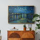 Starry Night Over the Rhône, 1888 - Floater Framed Canvas Print