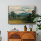 View of Liefering, 1830 - Floater Framed Canvas Print