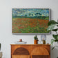 Field with Poppies, 1889 - Floater Framed Canvas Print