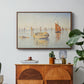 Concarneau, Quiet Morning, Opus 219, 1891 - Floater Framed Canvas Print