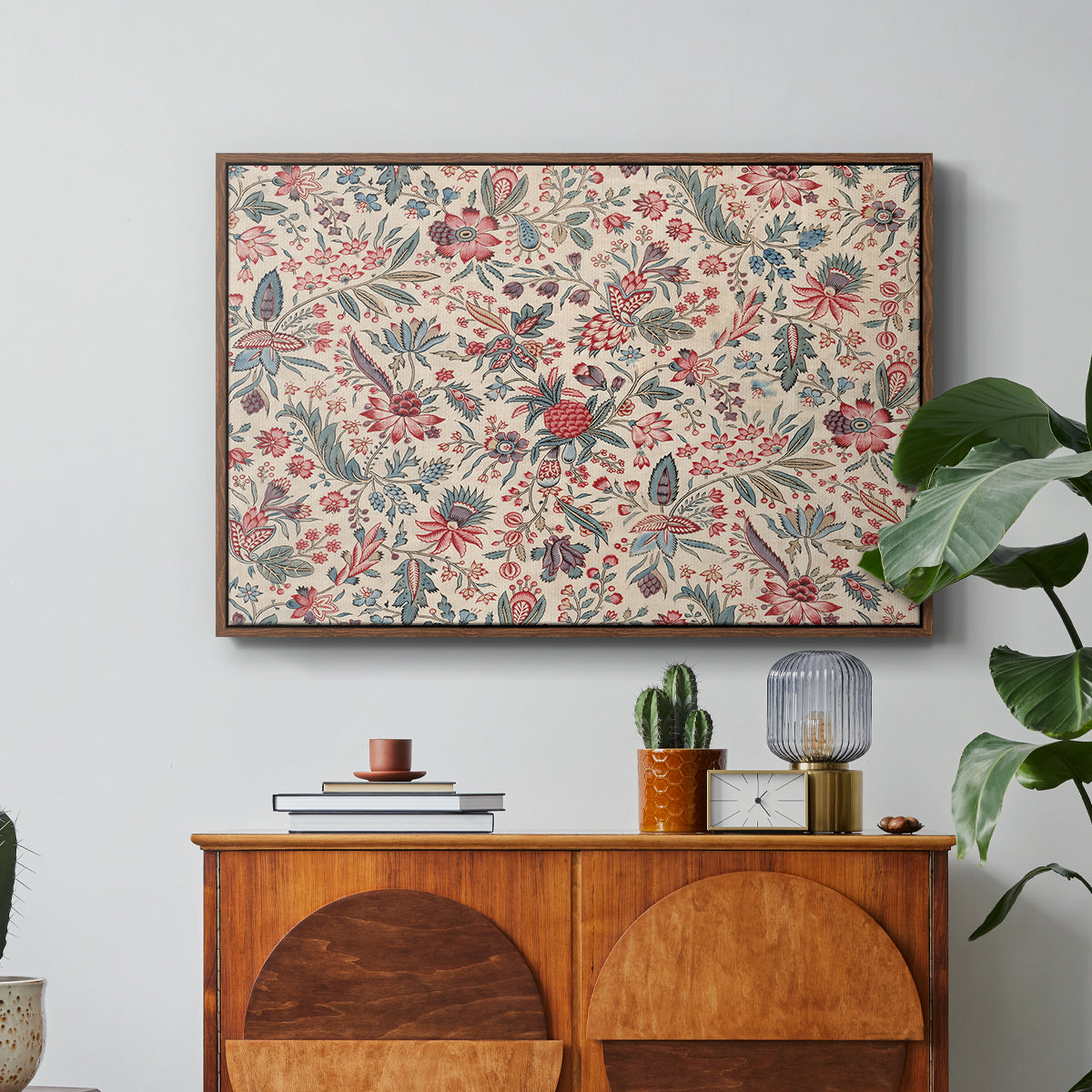 Anaras - Cream, c. 1775-1800 - Floater Framed Canvas Print