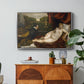 Venus with an Organist and a Dog, c. 1550 - Floater Framed Canvas Print