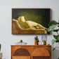 Reclining Nude (Liggende model), 1833 - Floater Framed Canvas Print