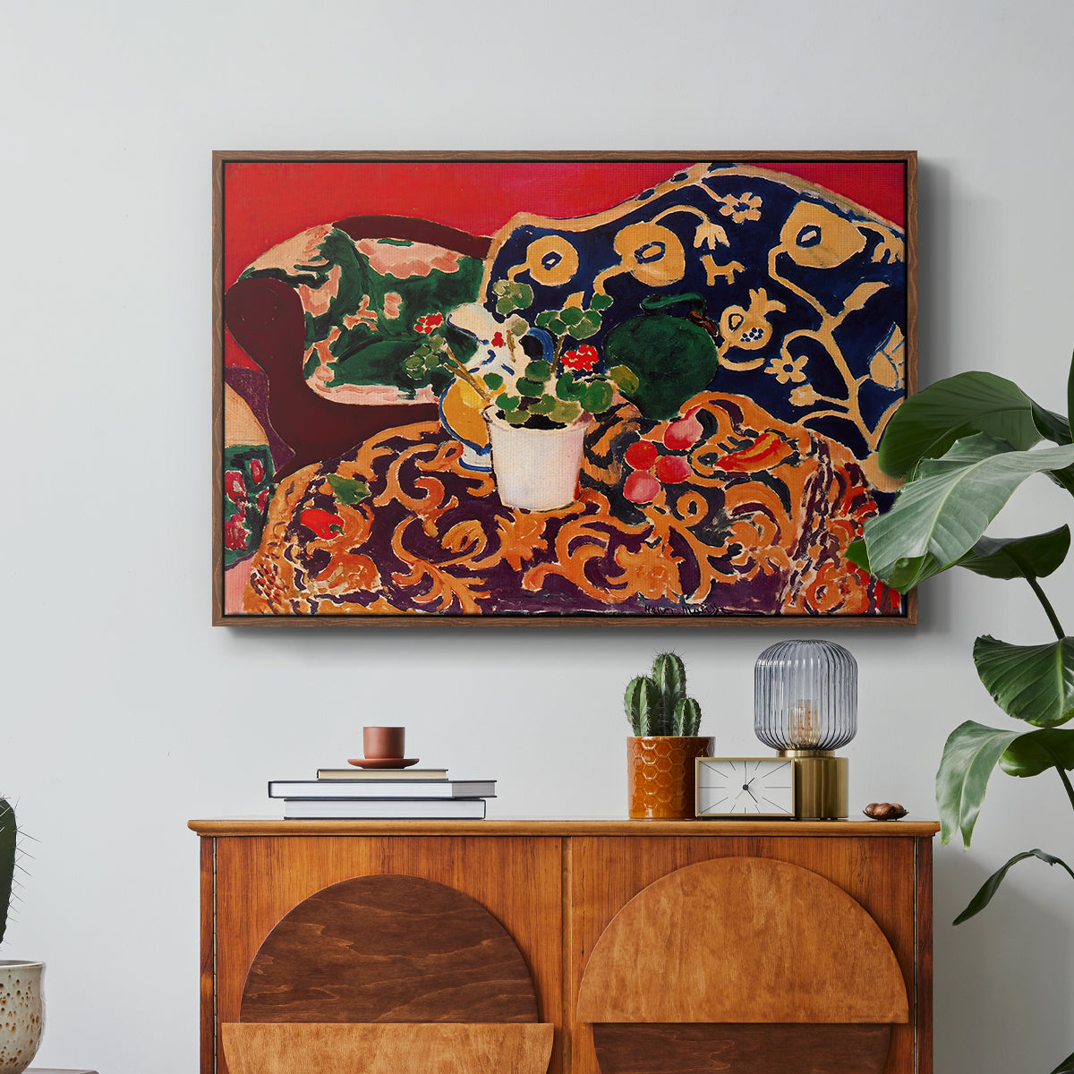 Spanish Still Life, c. 1910 - Floater Framed Canvas Print