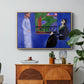 The Conversation, c. 1908-1912 - Floater Framed Canvas Print