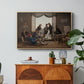 A Group of Danish Artists in Rome, 1837 - Floater Framed Canvas Print
