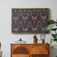 Snakeshead (Printed Textile), c. 1876 - Floater Framed Canvas Print