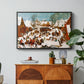 Massacre of the Innocents, c. 1565-1567 - Floater Framed Canvas Print