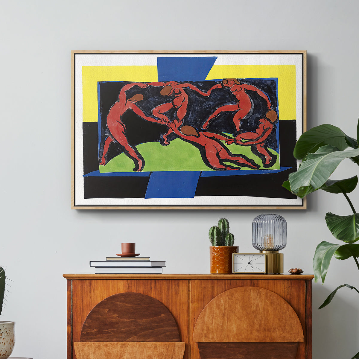 The Dance (La Danse), 1939 - Floater Framed Canvas Print