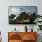 Landscape with Shepherds and Flock of Sheep, c. 1763-1765 - Floater Framed Canvas Print