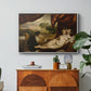 Venus and the Lute Player, c. 1565-1570 - Floater Framed Canvas Print