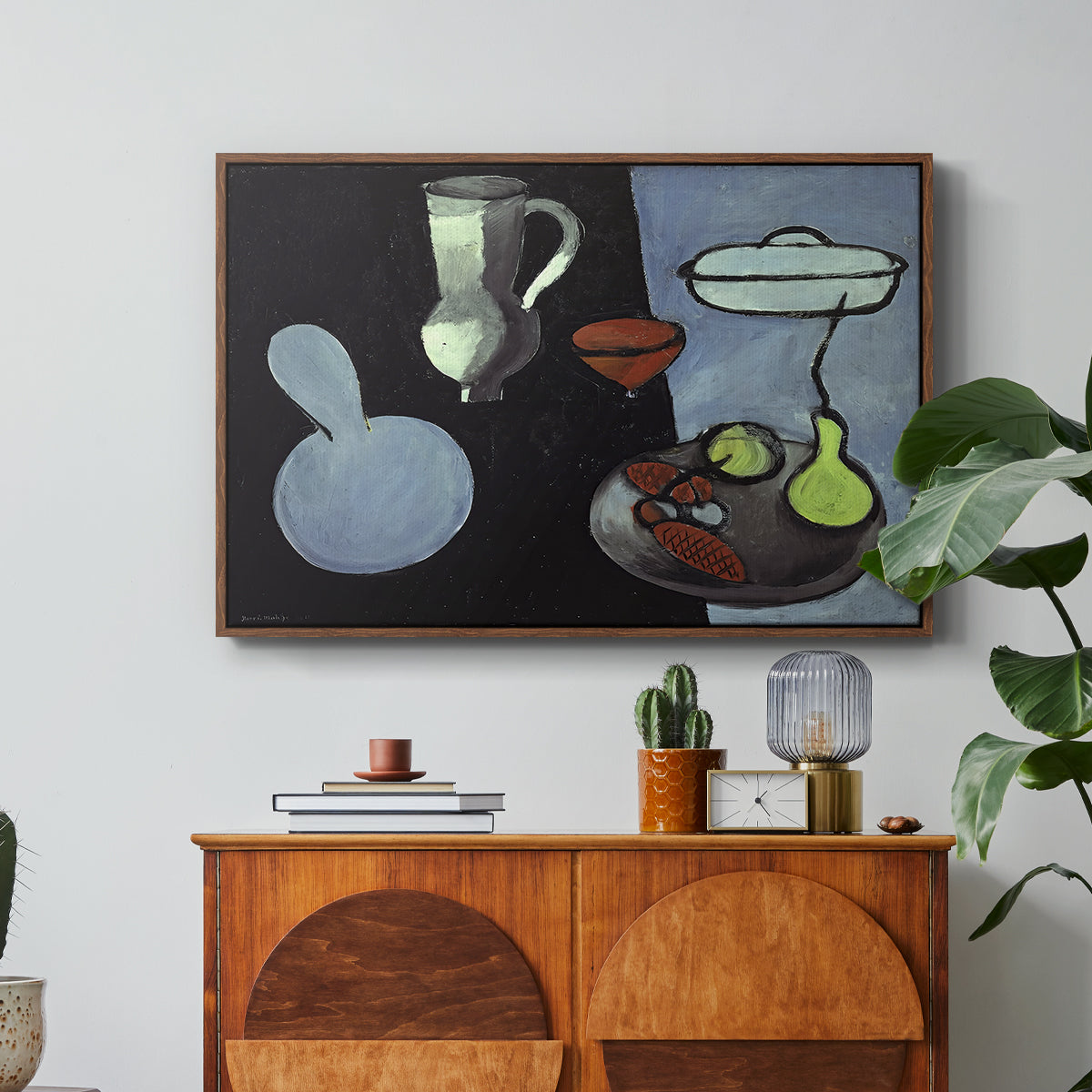 The Gourds (Les coloquintes), 1916 - Floater Framed Canvas Print