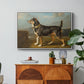 A Terrier in a Landscape, c. 1811 - Floater Framed Canvas Print