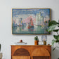 Entrance to the Port of La Rochelle, 1921 - Floater Framed Canvas Print
