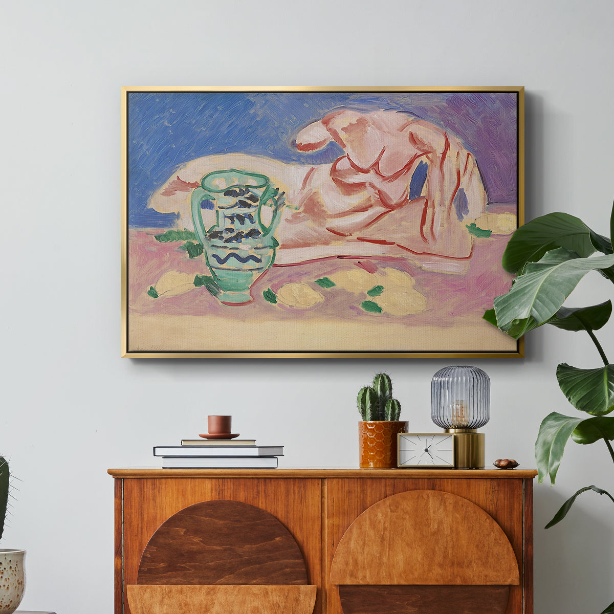 Ilyssus from the Parthenon, 1908 - Floater Framed Canvas Print
