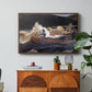 Shooting the Rapids, Saguenay River, 1905-1910 - Floater Framed Canvas Print