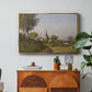 Village Landscape with Church, 1891 - Floater Framed Canvas Print