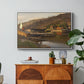 Landingsbrygge Husvik, Drøbak, 1875 - Floater Framed Canvas Print