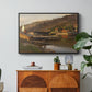 Landingsbrygge Husvik, Drøbak, 1875 - Floater Framed Canvas Print