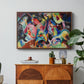 Improvisation. Deluge, 1913 - Floater Framed Canvas Print