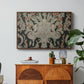 Hanging (Printed Textile), c. 18th Century - Floater Framed Canvas Print