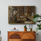 The Harem, 1876 - Floater Framed Canvas Print