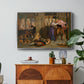 The Flight of Madeline and Porphyro, 1848 - Floater Framed Canvas Print