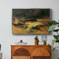 Wildbach (Wild Stream) - Floater Framed Canvas Print
