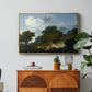 Landscape with Shepherds and Flock of Sheep, c. 1763-1765 - Floater Framed Canvas Print