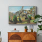 Landscape near Nice, c. 1918 - Floater Framed Canvas Print