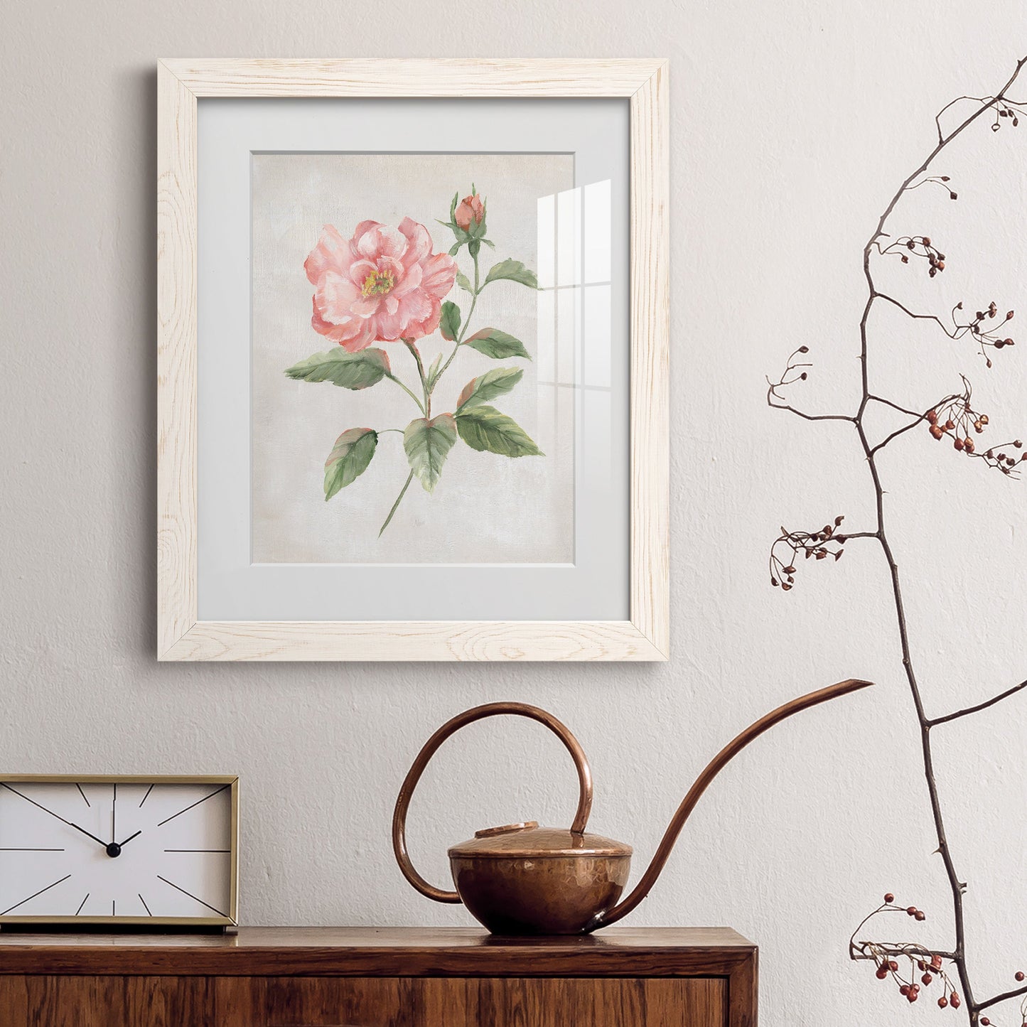 Grandiflora II - Premium Framed Print - Distressed Barnwood Frame - Ready to Hang