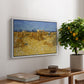 Wheat Field with Sheaves (Harvest in Provence), 1888 - Floater Framed Canvas Print