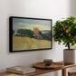 Fields of Wheat in Cagnes, 1918 - Floater Framed Canvas Print