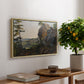 Landscape with the Balbersteine near Miesenbach, 1839 - Floater Framed Canvas Print