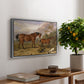 Portrait of Reformer, Blucher, Tory and Crib, Property of Rowland Alston, Esq., M.P., 1835 - Floater Framed Canvas Print