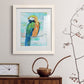 Island Parrot II - Premium Framed Print - Distressed Barnwood Frame - Ready to Hang