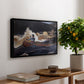 Shooting the Rapids, Saguenay River, 1905-1910 - Floater Framed Canvas Print