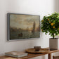 View from the Oslofjord, 1866 - Floater Framed Canvas Print