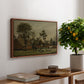 Farmhouse, c. 1865-1875 - Floater Framed Canvas Print