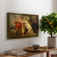 Venus and Adonis, c. 1635 - Floater Framed Canvas Print