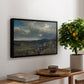 Norwegian Highlands, 1857 - Floater Framed Canvas Print