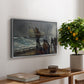 The Signal of Distress, c. 1896 - Floater Framed Canvas Print