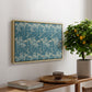 Tulip (Teal), 1875 - Floater Framed Canvas Print