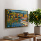 Study for Autumn Landscape with Boats, 1908 - Floater Framed Canvas Print