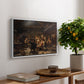 The Return of the Bear Hunter, 1856 - Floater Framed Canvas Print